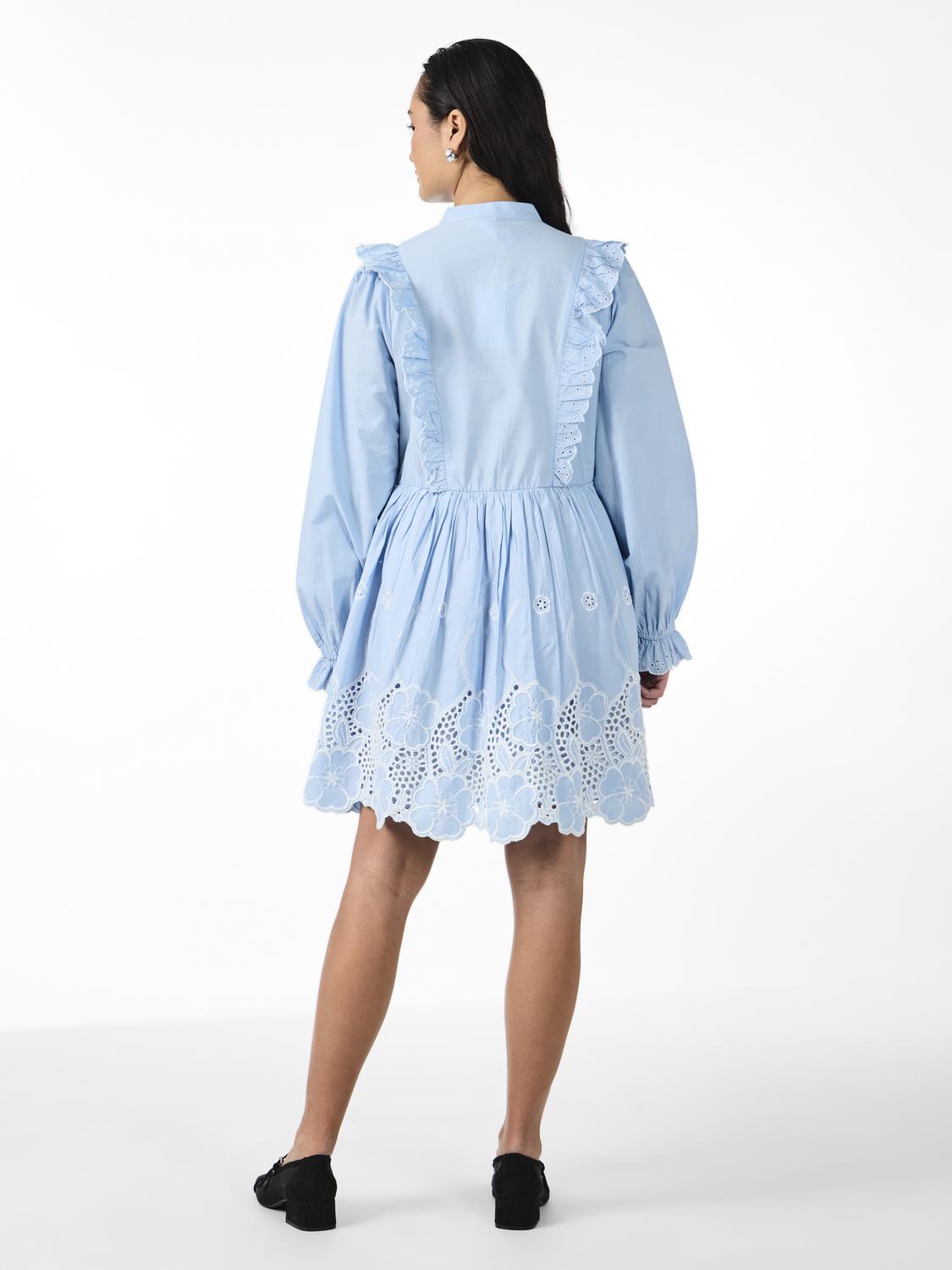 YASBOLIL Short Dress - Clear Sky